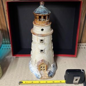 Light House With Candle Art